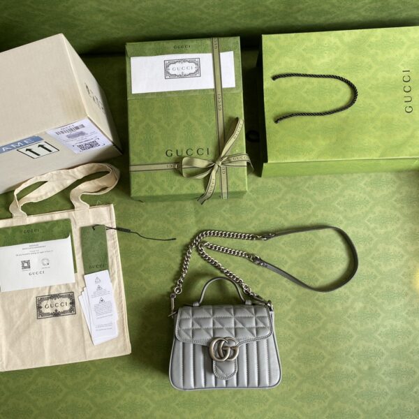 Gucci GG Marmont mini top handle bag