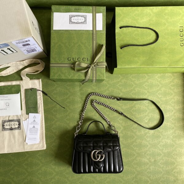 Gucci GG Marmont mini top handle bag