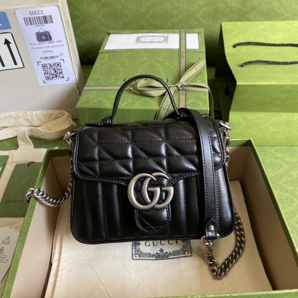 Gucci GG Marmont mini top handle bag