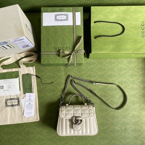 Gucci GG Marmont mini top handle bag