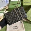 GUCCI Dionysus GG Supreme chain wallet