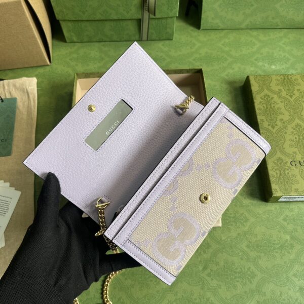 GUCCI Ophidia jumbo GG continental wallet