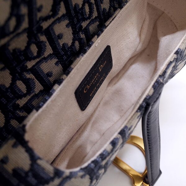 Dior Saddle Blue