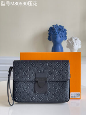 Louis Vuitton S Lock A4 Pouch