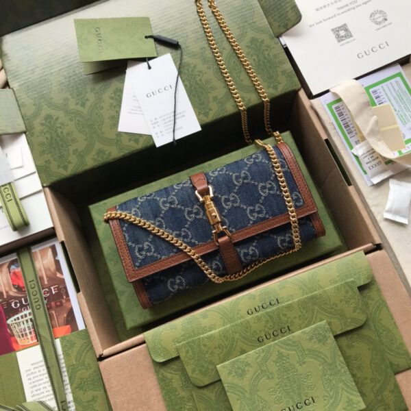 Gucci Jackie 1961 chain wallet