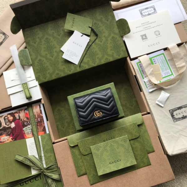 GUCCI GG MARMONT CARD CASE WALLET