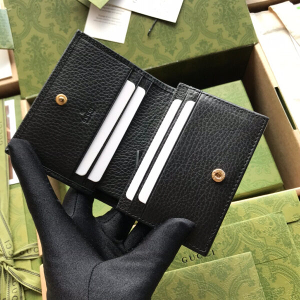 Gucci Leather card case wallet