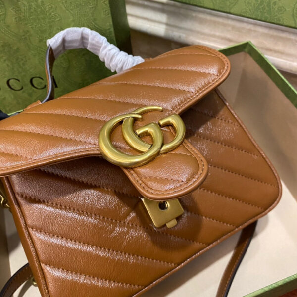 Gucci GG Marmont mini top handle bag