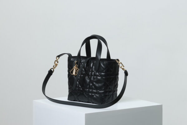 Small Dior Toujours Vertical Tote Bag