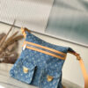 Louis Vuitton Denim Baggy GM Blue