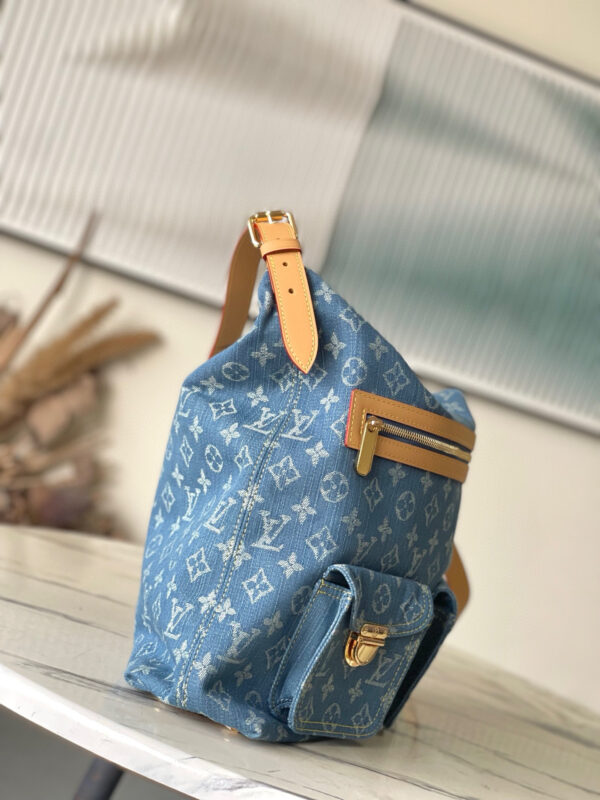 Louis Vuitton Denim Baggy GM Blue