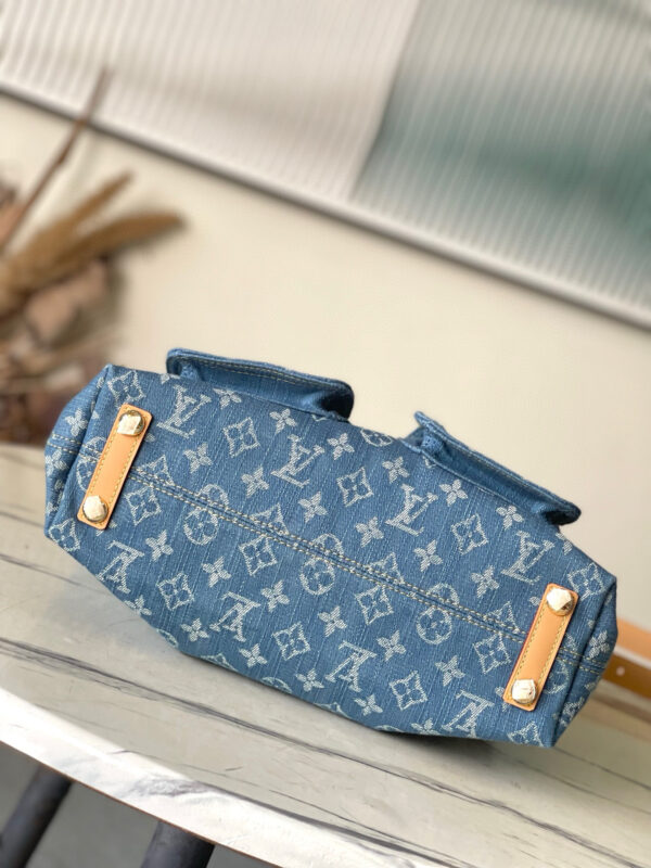 Louis Vuitton Denim Baggy GM Blue