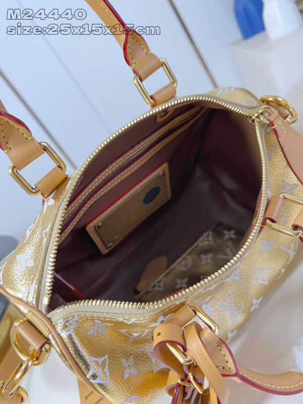 Louis Vuitton Speedy P9 Bandouliere 25 Monogram Leather Bag