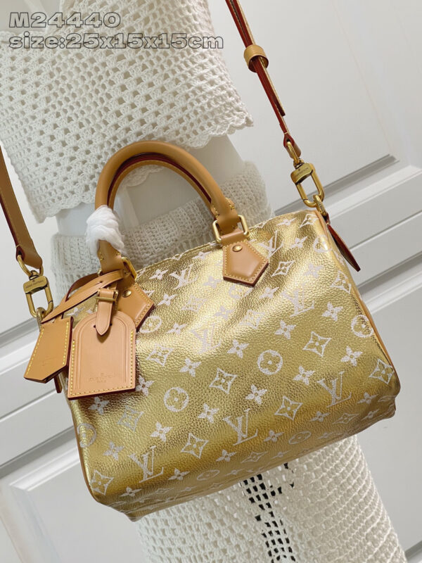 Louis Vuitton Speedy P9 Bandouliere 25 Monogram Leather Bag
