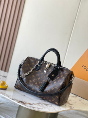 Louis Vuitton Speedy Soft 30 Dark Bag