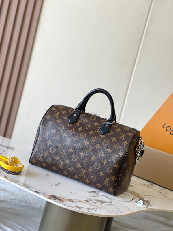 Louis Vuitton Speedy Soft 30 Dark Bag