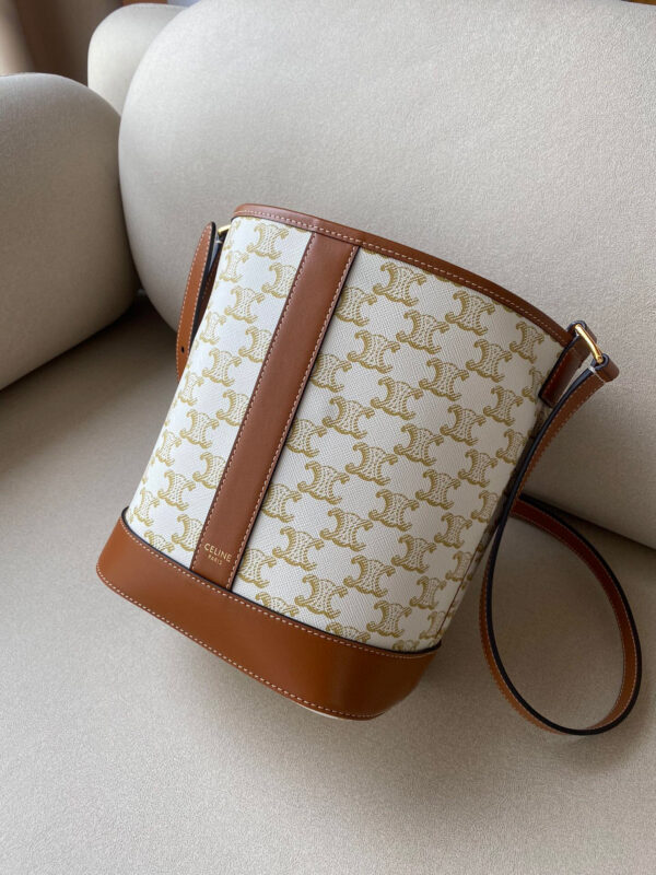 Celine Canvas Bucket