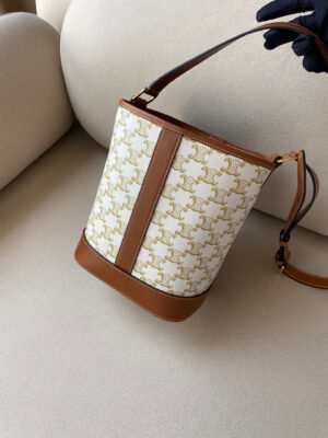 Celine Canvas Bucket
