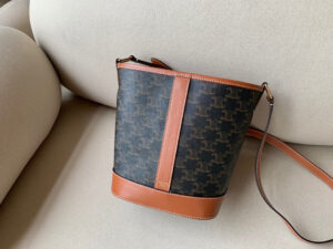 Celine Canvas Bucket