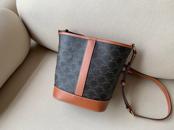 Celine Canvas Bucket