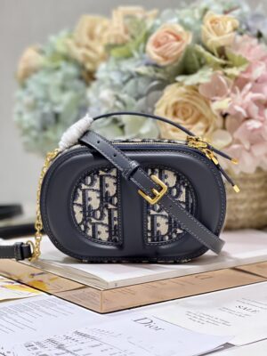 DIOR CD SIGNATURE OVAL CAMERA BAG