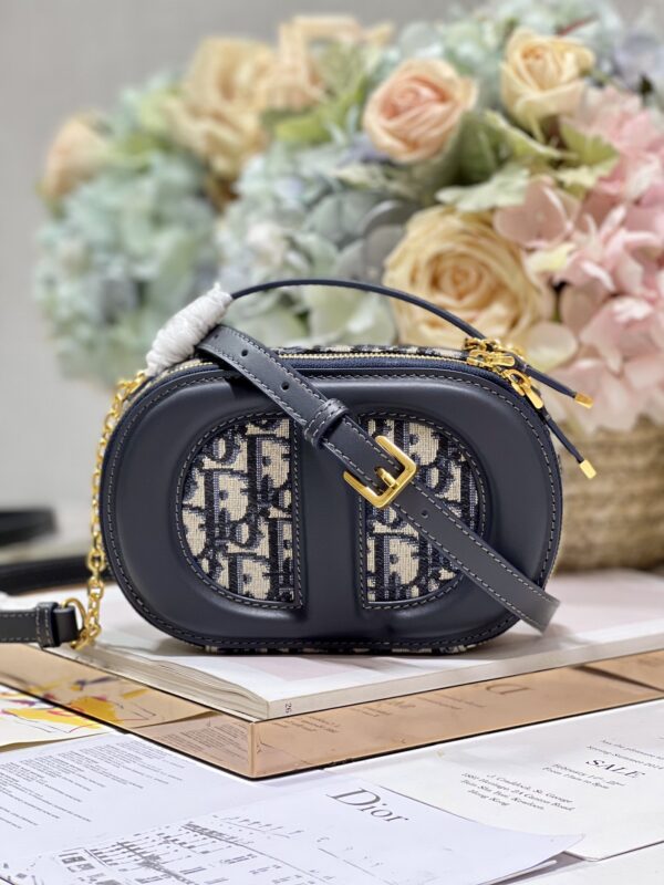 DIOR CD SIGNATURE OVAL CAMERA BAG