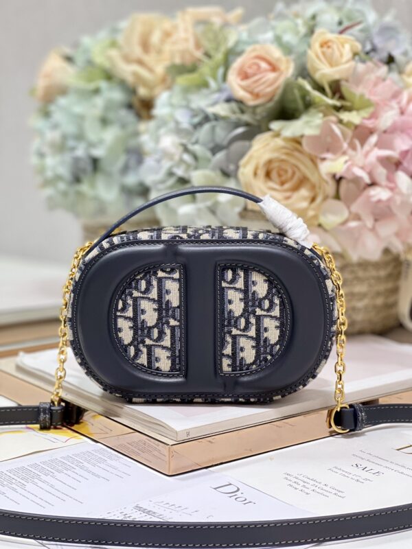 DIOR CD SIGNATURE OVAL CAMERA BAG