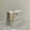 DIOR CARO ZIPPED POUCH WITH CHAIN