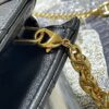 DIOR CARO ZIPPED POUCH WITH CHAIN