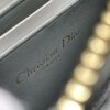 DIOR CARO ZIPPED POUCH WITH CHAIN