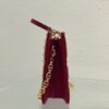 DIOR CARO ZIPPED POUCH WITH CHAIN