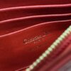 DIOR CARO ZIPPED POUCH WITH CHAIN