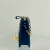 DIOR CARO ZIPPED POUCH WITH CHAIN