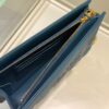 DIOR CARO ZIPPED POUCH WITH CHAIN