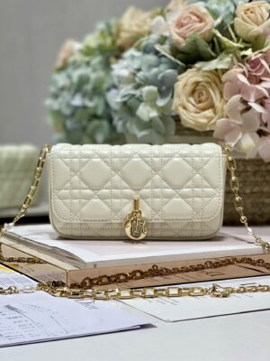 LADY DIOR PHONE POUCH