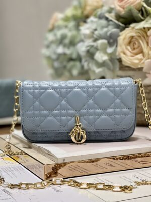 LADY DIOR PHONE POUCH