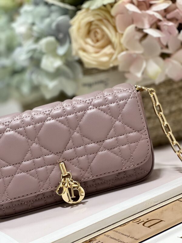 LADY DIOR PHONE POUCH