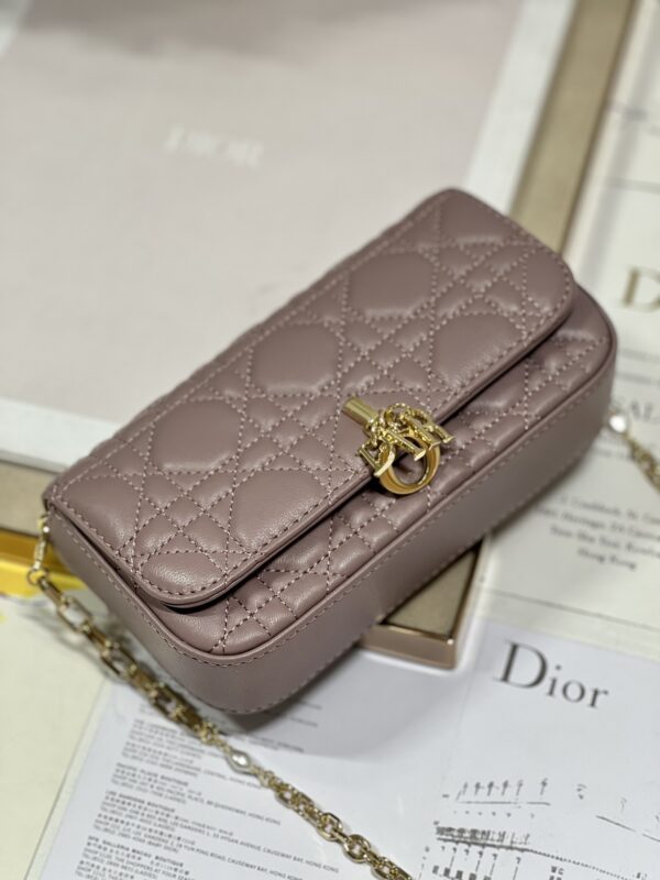 LADY DIOR PHONE POUCH