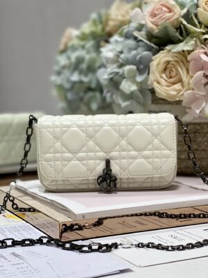LADY DIOR PHONE POUCH