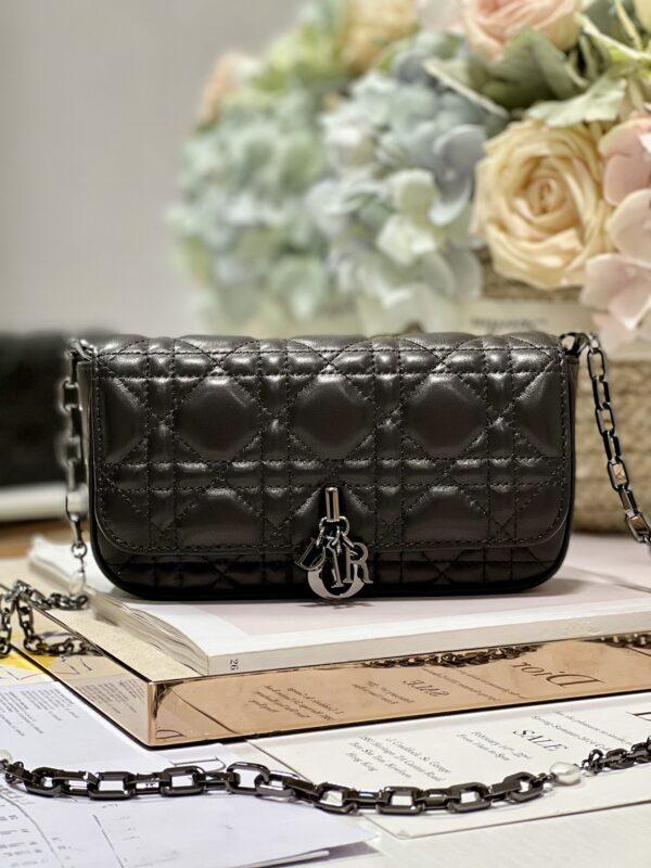 LADY DIOR PHONE POUCH