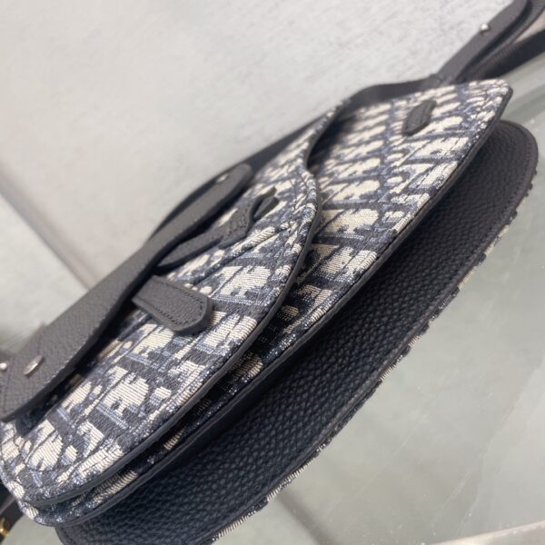 Dior Oblique Saddle Pouch