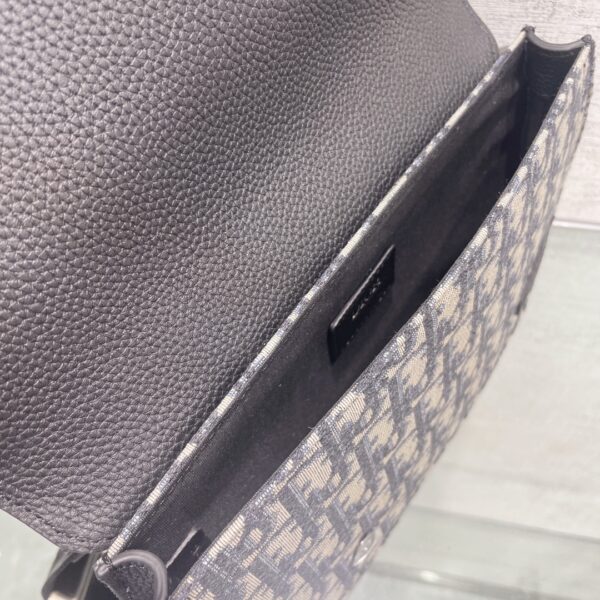 Dior Oblique Saddle Pouch