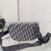 Dior Oblique Saddle Pouch