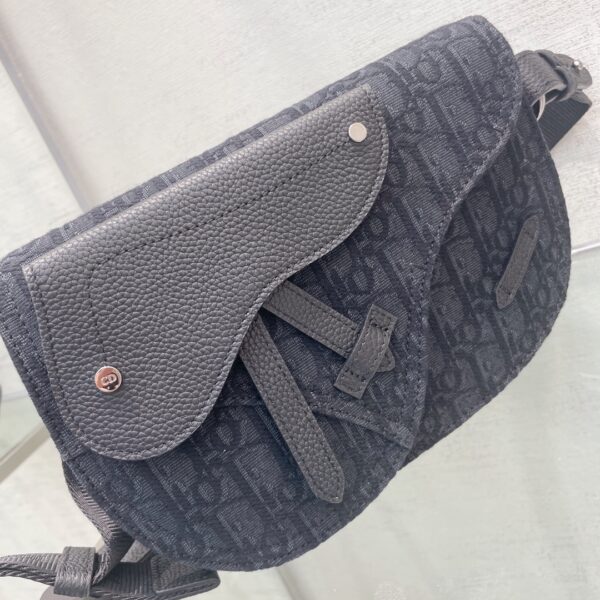 Dior Oblique Saddle Pouch