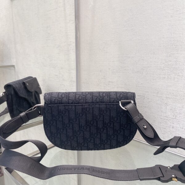 Dior Oblique Saddle Pouch