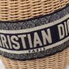 Dior Wicker Bucket Bag Mini