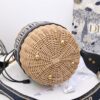 Dior Wicker Bucket Bag Mini