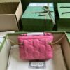 Gucci GG MATELASSÉ TOP HANDLE MINI BAG