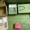 Gucci GG MATELASSÉ TOP HANDLE MINI BAG