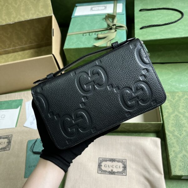 Gucci JUMBO GG TRAVEL DOCUMENT CASE